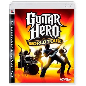 Jogo Guitar Hero World Tour PS3 Usado S/encarte