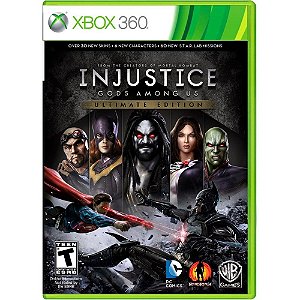 Jogo Injustice Gods Amongus Ultimate Edition Xbox 360 Usado