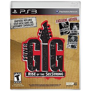 Jogo GIG Rise Of The SixString PS3 Usado