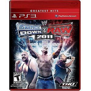 Jogo Smack Down Vs Raw 2011 PS3 Usado