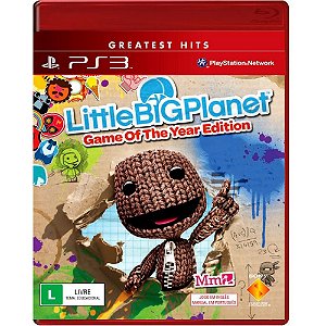 Jogo Little Big Planet Edição Jogo do Ano PS3 Usado