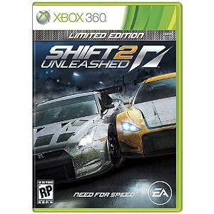 Jogo Need for Speed Shift 2 Unleashed Ed. Lim Xbox 360 Usado