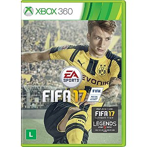 Jogo Fifa 17 Xbox 360 Usado S/encarte