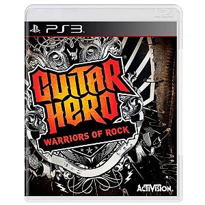Jogo Guitar Hero Warriors Of Rock PS3 Usado