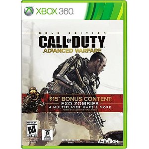 Jogo Call Of Duty Advanced Warfare Gold Ed. Xbox 360 Usado