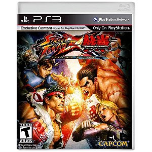 Jogo Street Fighter x Tekken PS3 Usado