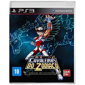 Jogo Os Cavaleiros do Zodíaco Batalha do Santuário PS3 Usado