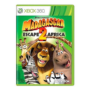 Jogo Madagascar 2 Escape Africa Xbox 360 Usado S/encarte
