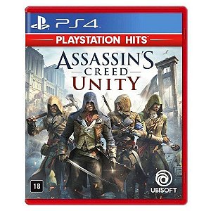 Jogo Assassin's Creed Unity Playstation Hits PS4 Novo