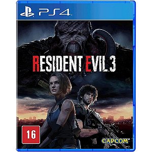 Jogo Resident Evil 3 PS4 Novo