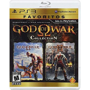 Jogo God Of War Collection PS3 Usado S/encarte