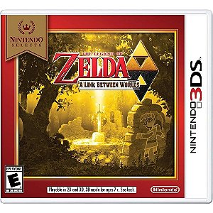 Jogo The Legend Of Zelda A Link Between Worlds Nntendo 3DS Novo