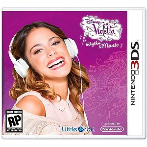 Jogo Disney Violetta Rhuthm e Music 3DS Novo