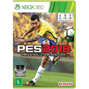 Jogo Pes 2018 Xbox 360 Usado S/encarte