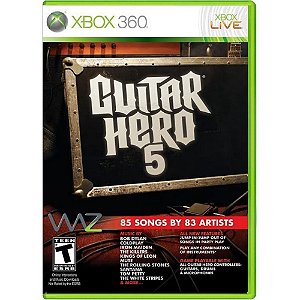 Jogo Guitar Hero 5 Xbox 360 Usado