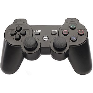 Controle PS3 Sem Fio Preto Paralelo Usado