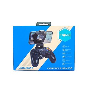 Controle GamePad Sem Fio CON-8417 - Para Celular - NOVO