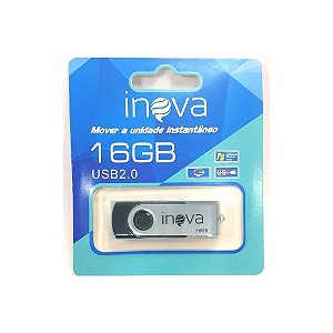 Pen Drive 16 GB - Inova - NOVO