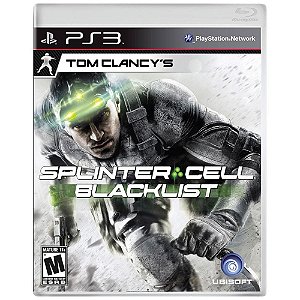 Jogo Tom Clancys Splinter Cell Blacklist PS3 Usado S/encarte