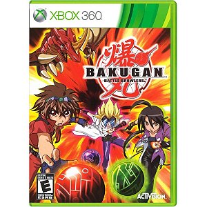 Jogo Bakugan Battle Brawlers Xbox 360 Usado S/encarte