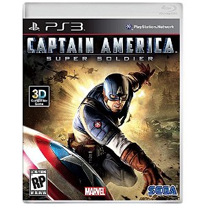 Jogo Captain America Super Soldier PS3 Usado