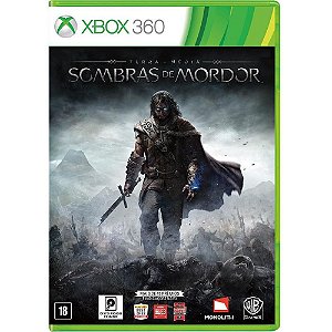 Jogo Sombras de Mordor+Filme Senhor Dos Anéis Xbox 360 Usado