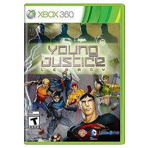 Jogo Young Justice Legacy Xbox 360 Usado