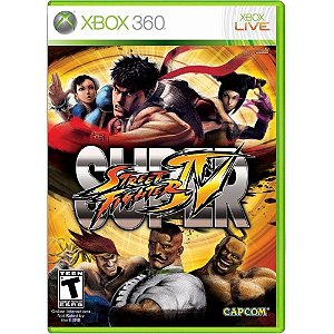 Jogo Super Street Fighter IV Xbox 360 Usado