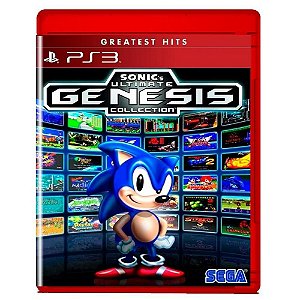 Jogo Sonic Ultimate Genesis Collection PS3 Novo