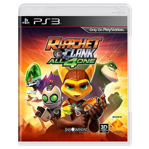 Jogo Ratchet & Clank All 4 One PS3 Usado