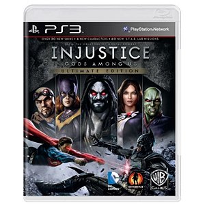 Jogo Injustice Gods Among us Ultimate Edition PS3 Usado