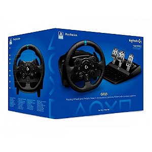 Volante Logitech G923 TrueForce (PS4/PS5/PC) Novo