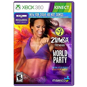 Jogo Zumba Fitness World Party Xbox 360 Usado S/encarte