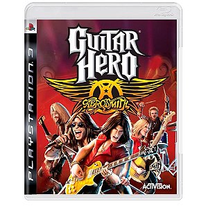 Jogo Guitar Hero Aerosmith PS3 Usado S/encarte