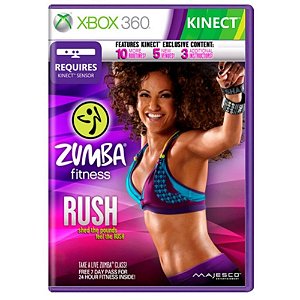 Jogo Zumba Fitness Rush Xbox 360 Usado