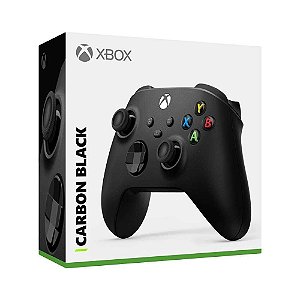 Controle Sem Fio Preto Microsoft Xbox Series S e X Novo