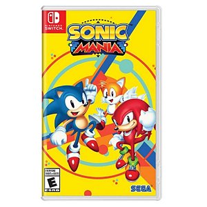 Jogo Sonic Mania Nintendo Switch Novo
