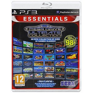 Jogo Sega Mega Drive Ultimate Collection Essentials PS3 Novo