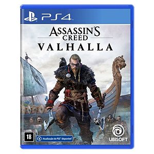 Jogo Assassin's Creed Valhalla PS4 Novo