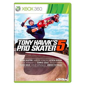 Jogo Tony Hawk's 5 Pro Skater Xbox 360 Usado