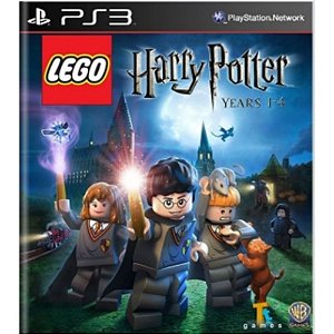 Jogo Lego Harry Potter 1-4+Filme A Pedra Filosofal PS3 Usado