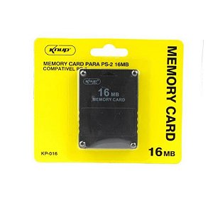 Memory Card 16MB - PS2 - NOVO