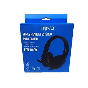 Fone Headset Gamer FON-8499 - NOVO
