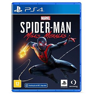 Jogo Spider Man Miles Morales PS4 Novo
