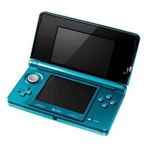 Console Nintendo 3DS Aqua Blue Usado