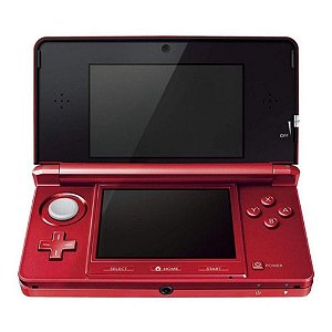 Console Nintendo 3DS Flame Red Usado