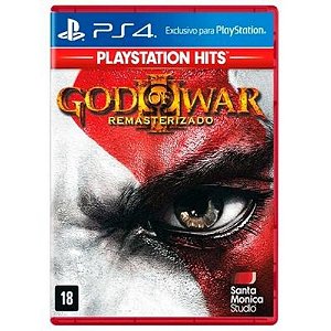 Jogo God Of War III Remastered Playstation Hits PS4 Novo