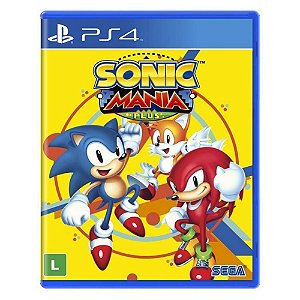 Jogo Sonic Mania Plus PS4 Novo