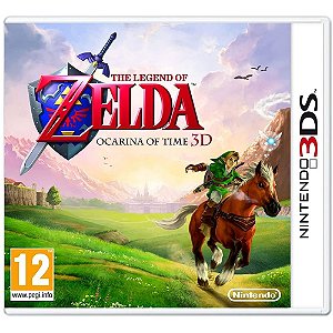 Jogo The Legend Of Zelda Ocarina Of Time 3D 3DS Novo