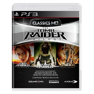 Jogo The Tomb Raider Trilogy PS3 Usado